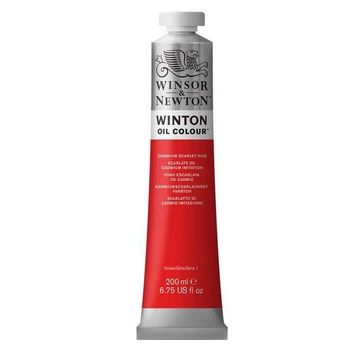 Winsor & Newton 200 ml Cadmium Scarlet Hue Winton Yağlı Boya