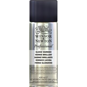 Winsor & Newton 214167 400 ml Parlak Sprey Vernik