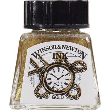 Winsor Newton 283 Gold 14 ml Çizim Mürekkebi
