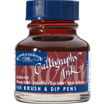 Winsor Newton 317 indian Red 30 ml Kaligrafi Mürekkebi