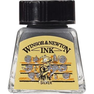Winsor Newton 617 Silver 14 ml Çizim Mürekkebi