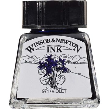 Winsor Newton 688 Violet 14 ml Çizim Mürekkebi
