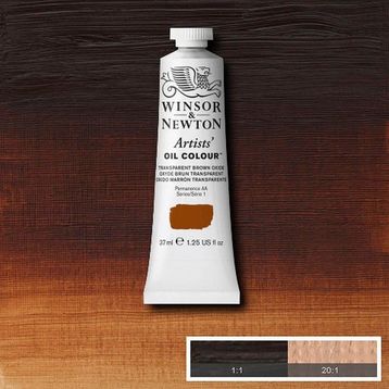 Winsor Newton Artists Transparent Brown Oxide 648 S.1 37 ml Yağlı Boya