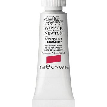 Winsor Newton Designers 14 ml Permanent Rose 502 S.3 Guaj Boya