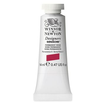 Winsor Newton Designers 14 ml Permanent Rose 502 S.3 Guaj Boya