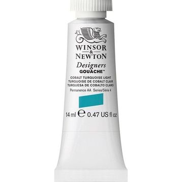 Winsor & Newton Designer's 14ML Cobalt Turquoise Light 191 S.4 Guaj Boya