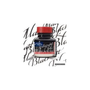 Winsor & Newton N:30 Matt Black Kaligrafi Mürekkebi