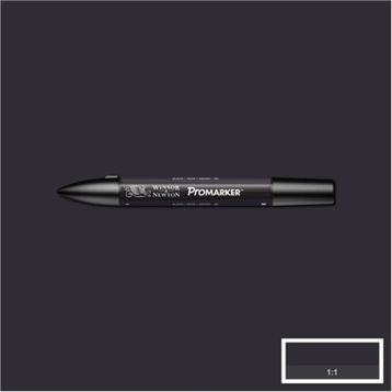 Winsor & Newton ProMarker XB Black Çizim Kalemi