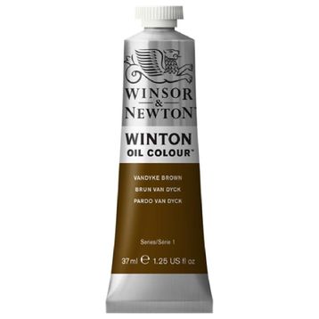 Winsor Newton Winton Yağlı Boya 37 ml Vandyke Brown 676 41 Yağlı Boya