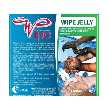 Wipe 500 gr Jelly Mix El Temizleme Kremi Sıkma
