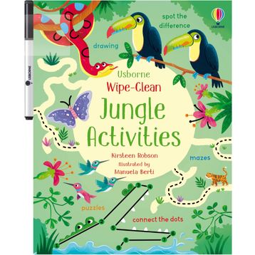 Wipe Clean Jungle Activities-Usborne Publishing
