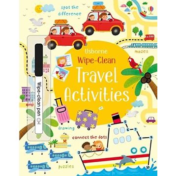Wipe Clean Travel Activities-Usborne Publishing