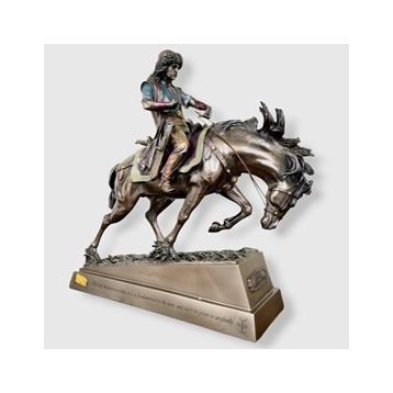 Wise Unicorn Mete Han Bronz 30 cm Biblo