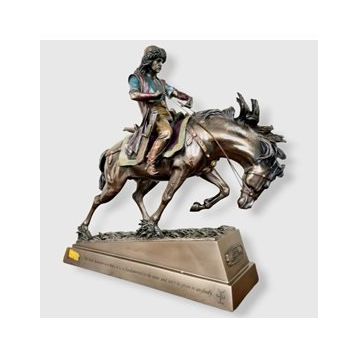 Wise Unicorn Mete Han Bronz 30 cm Biblo