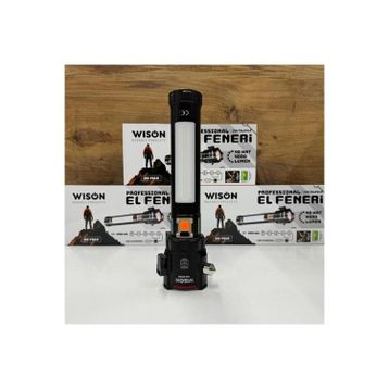 Wison WS-7510 4000 Lümen 40 W Çok Fonksiyonlu Profosyonel Kampçı El Feneri
