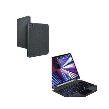 Wiwu Apple iPad Pro 11 2021 3.Nesil Mag Touch Klavyeli Standlı Kılıf