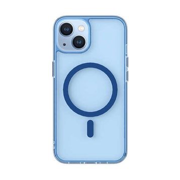 Wiwu Apple iPhone 13 Magsafe Şarj Özellikli Lens Korumalı Şeffaf Silikon Kapak