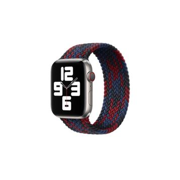 Wiwu Apple Watch 38 mm Braided Solo Loop Contrast Color Large Kordon