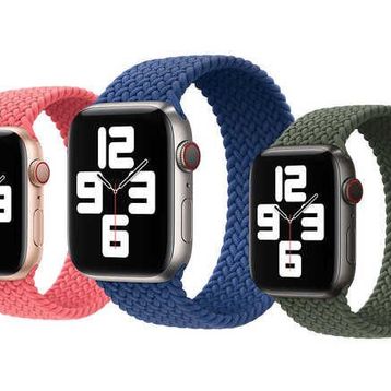 Wiwu Apple Watch 38 mm Braided Solo Loop Medium Kordon