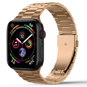 Wiwu Apple Watch 38 mm Ultra Thin Steel Belt Three Beads Metal Kordon