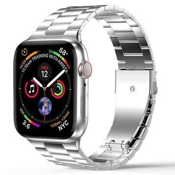 Wiwu Apple Watch 38 mm Ultra Thin Steel Belt Three Beads Metal Kordon