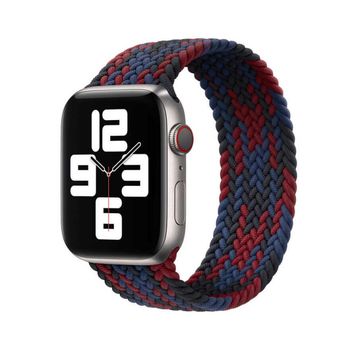 Wiwu Apple Watch 38 mm Wiwu Braided Solo Loop Contrast Color Small Kordon