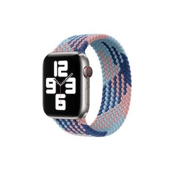 Wiwu Apple Watch 38 mm Wiwu Braided Solo Loop Contrast Color Small Kordon