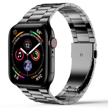 Wiwu Apple Watch 40 mm Ultra Thin Steel Belt Three Beads Metal Kordon