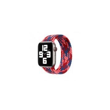 Wiwu Apple Watch 42 mm Braided Solo Loop Contrast Color Large Kordon