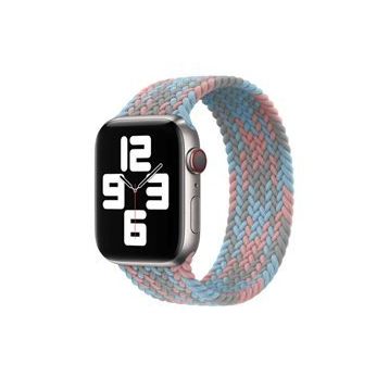 Wiwu Apple Watch 42 mm Braided Solo Loop Contrast Color Small Kordon
