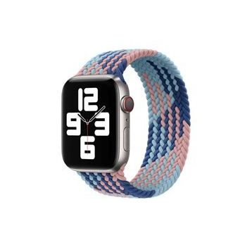 Wiwu Apple Watch 44 mm Braided Solo Loop Contrast Color Large Kordon