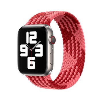 Wiwu Apple Watch 44 mm Braided Solo Loop Contrast Color Small Kordon