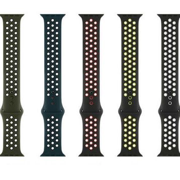 Wiwu Apple Watch 44 mm Dual Color Sport Band Silikon Kordon