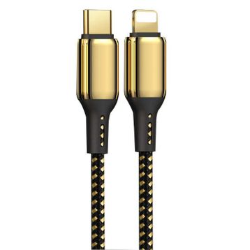 Wiwu Golden Series 2M GD-103 Lightning To PD Data Cable