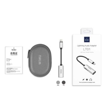 Wiwu LT-01 Pro Lightning Ses Adaptörü