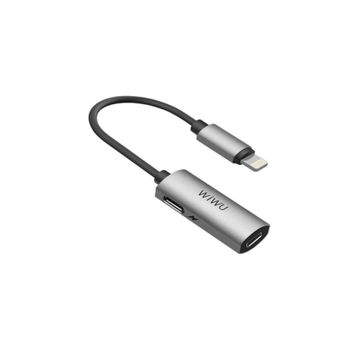 Wiwu LT02 Plus Lightning Ses Adaptörü