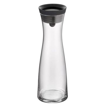 WMF 1 lt Siyah Kapaklı Cam Karaf Sürahi