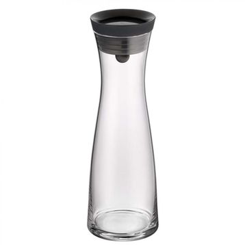 WMF 1 lt Siyah Kapaklı Cam Karaf Sürahi