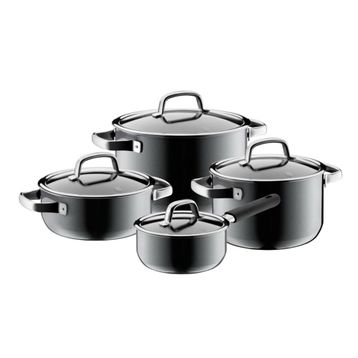 WMF 3201111683 Fusiontec 4P Platinium Gri Tencere Seti