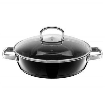 WMF 6053 Siyah Fusiontec Paslanmaz Çelik 28 cm Pilav Tenceresi