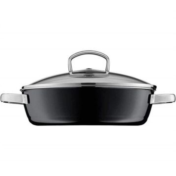 WMF 6053 Siyah Fusiontec Paslanmaz Çelik 28 cm Pilav Tenceresi