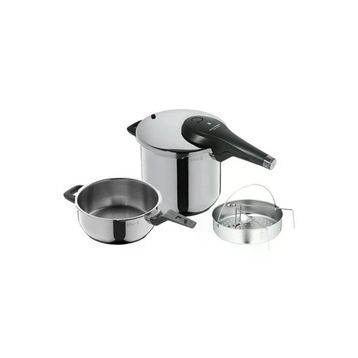 WMF Perfect 6.5+3 lt Gri Düdüklü Tencere Seti