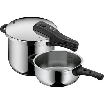 WMF Perfect 6.5+3 lt Gümüş Düdüklü Tencere Seti