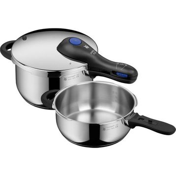 WMF Perfect 6.5+3 lt Gümüş Düdüklü Tencere Seti
