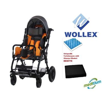 Wollex 8001 CP Tekerlekli Sandalye Puşeti