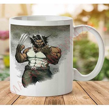 Wolverine İki Tarafı Baskılı Kupa