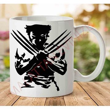 Wolverine İki Tarafı Baskılı Kupa
