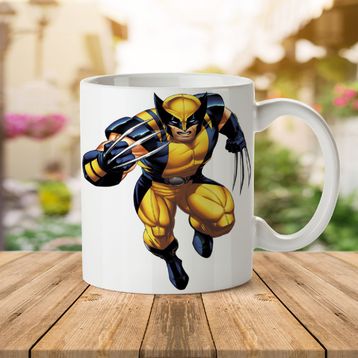 Wolverine Marvel Porselen Kupa Bardak