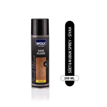 Woly 250 ml Süet Nubuk Siyah Ayakkabı Boyası
