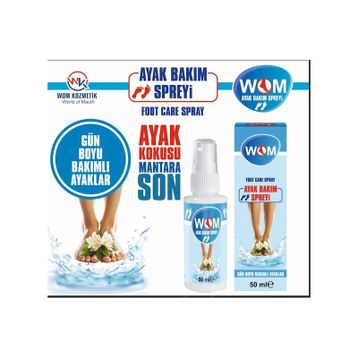 Wom 50 ml Ayak Bakım Spreyi